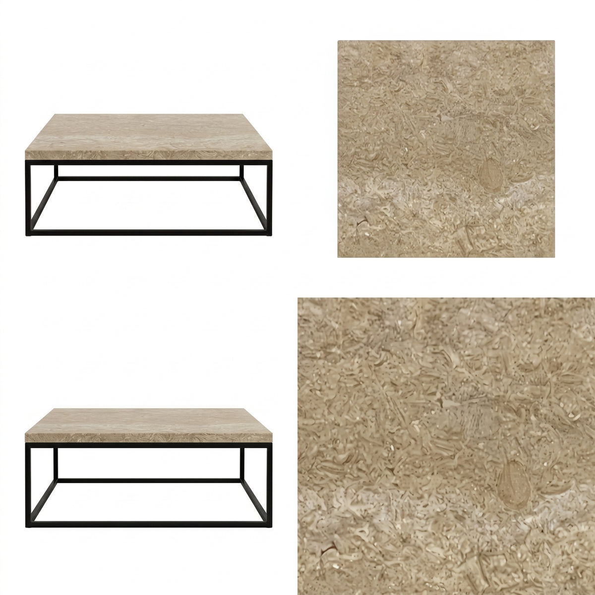 שולחן סלון שיש דגם ברלין